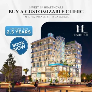 H&S Health Hub building in DHA Phase II, Islamabad