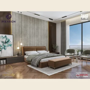 New Life Residencia master bedroom